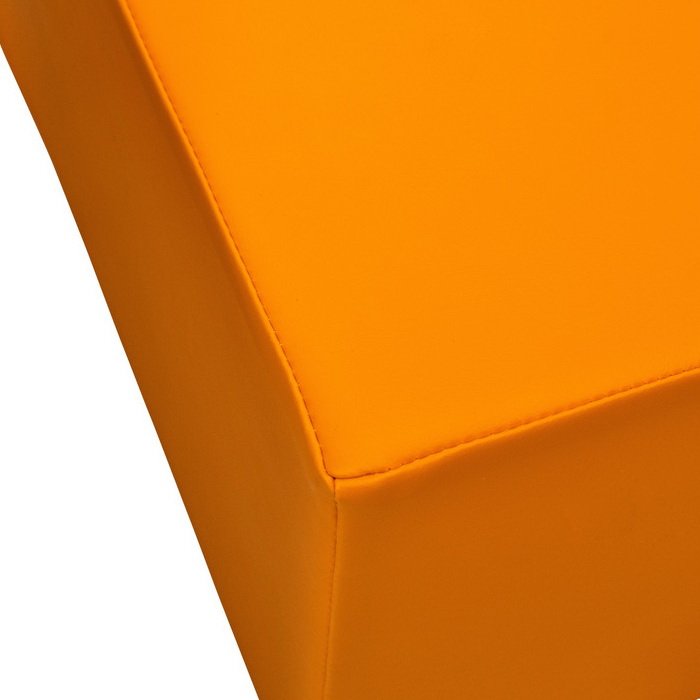 Betzold Štvorcová taburetka, oranžová