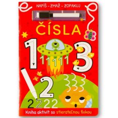 Čísla - Napíš, zmaž, zopakuj