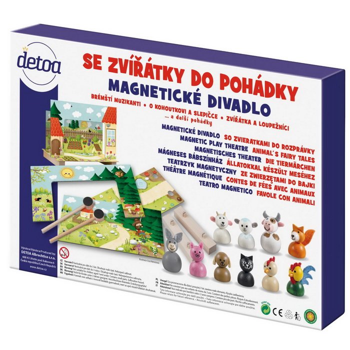 Detoa Magnetické divadlo Zvieratká