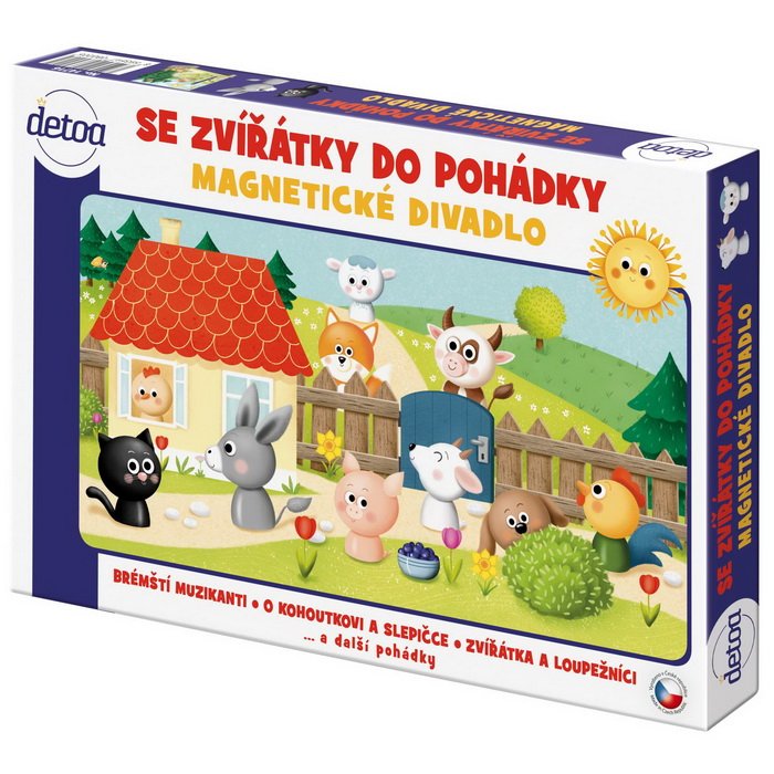 Detoa Magnetické divadlo Zvieratká