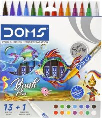 Doms Štetcové fixky, 14 ks
