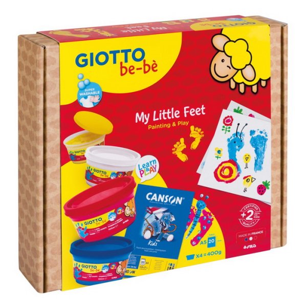 Giotto Be-Be Kreatívna sada na odtlačky ručičiek a nožičiek