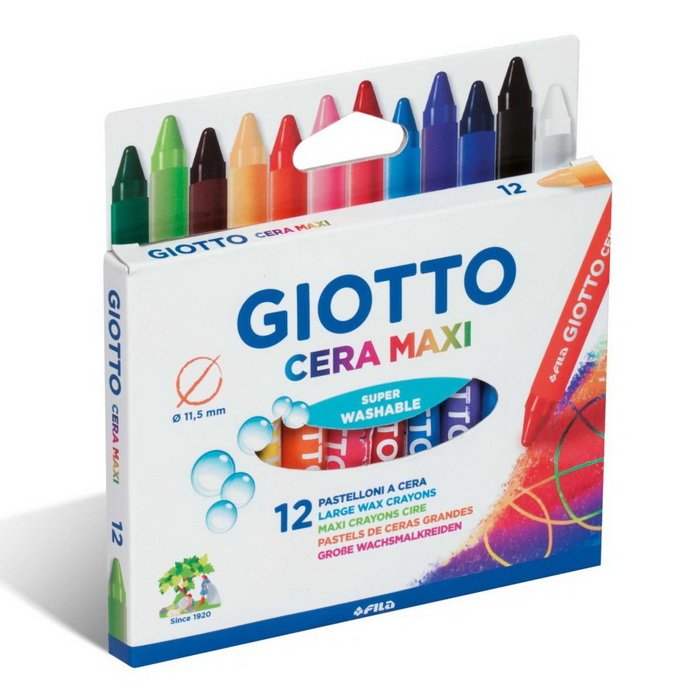 Giotto Voskovky Cera Maxi, 12 ks