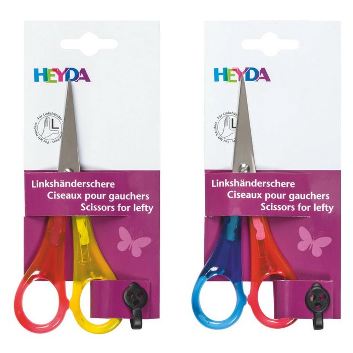 Heyda Nožnice špicaté pre ľaváka, 13 cm
