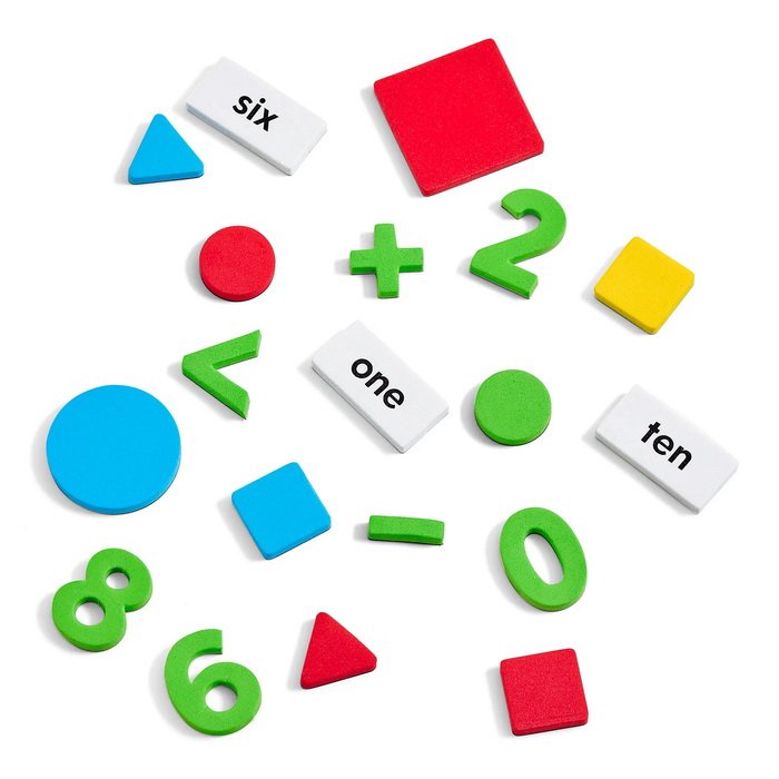 Learning Resources Magnetická tácka aktivít Čísla a tvary