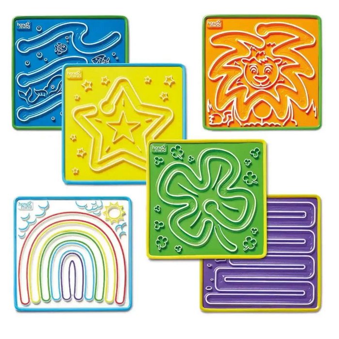 Learning Resources Relaxačné tabuľky, 6 motívov