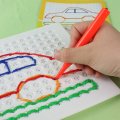 Školská sada prevliekacie tabuľky, 4 ks