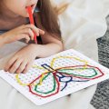 Školská sada prevliekacie tabuľky, 4 ks