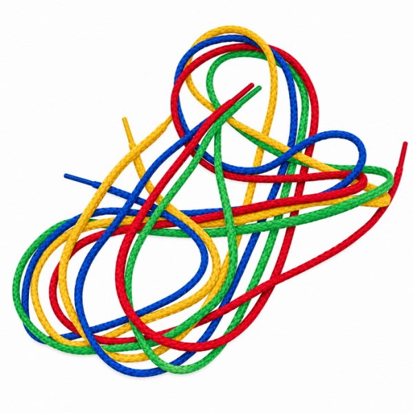 Šnúrky k prevliekacej tabuľke, 4 ks