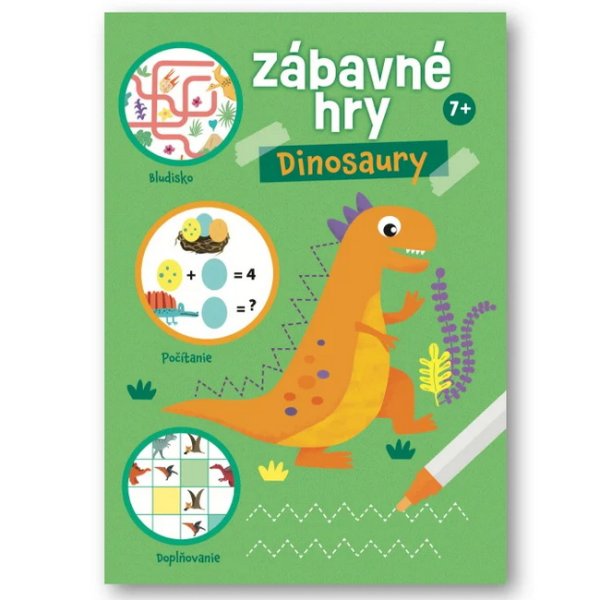 Zábavné hry Dinosaury 7+